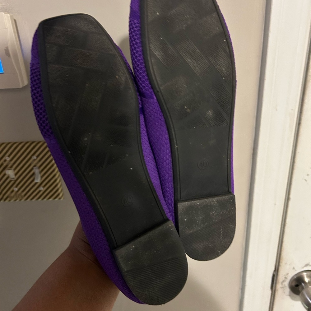 Elegant Purple Women's Loafers - Picture 3 of 3